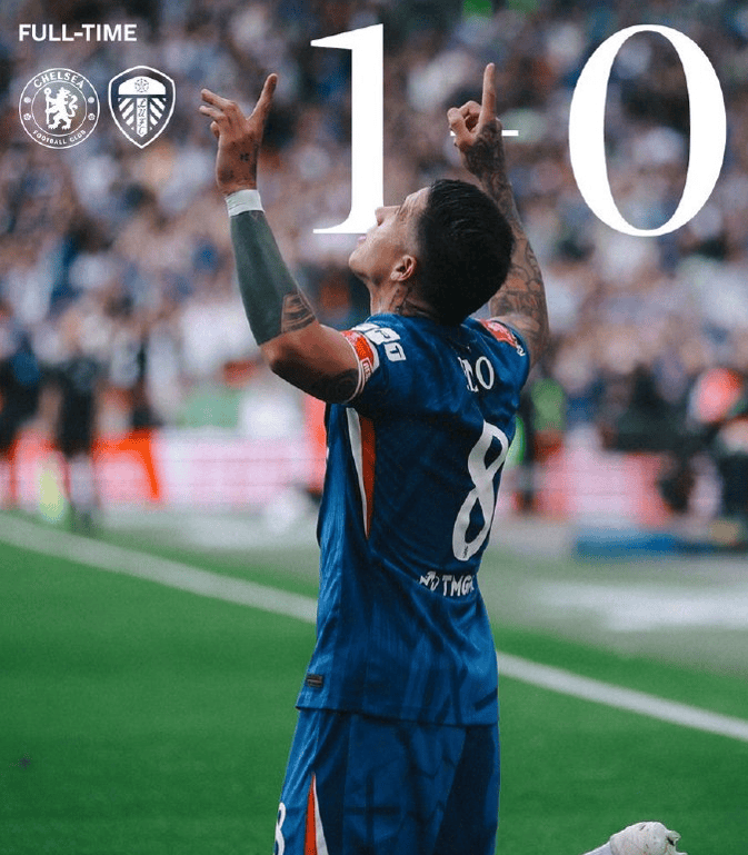 足总杯切尔西1-0利兹联进决赛，恩佐一剑封喉，桑切斯封神一战